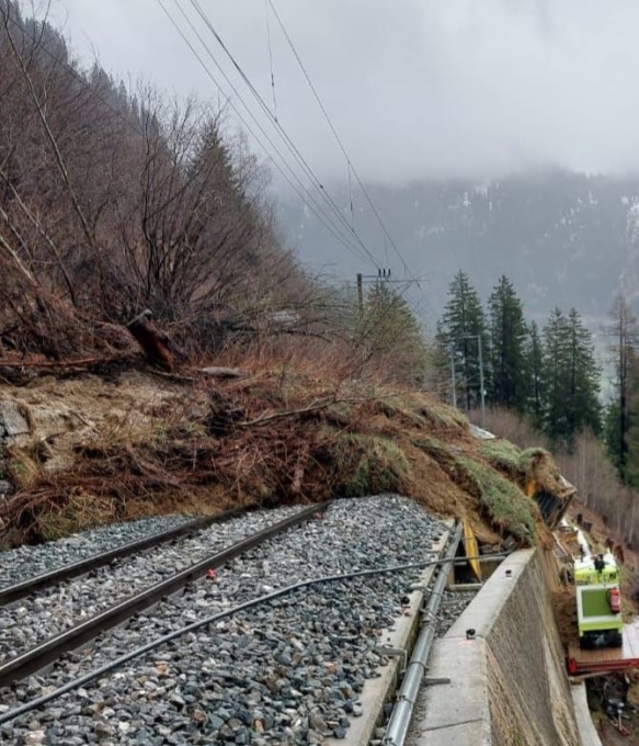Ancora lavori sulla linea del Bernina