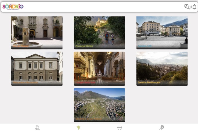Un’app per scoprire la città di Sondrio
