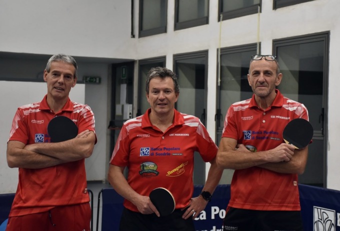 Tennis Tavolo: doppio impegno per i pongisti del CSI Morbegno