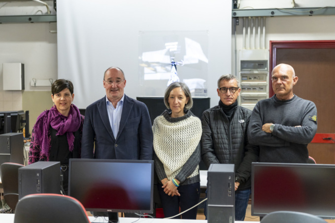 Un sistema di proiezione high tech al Mattei nel nome di Daniele