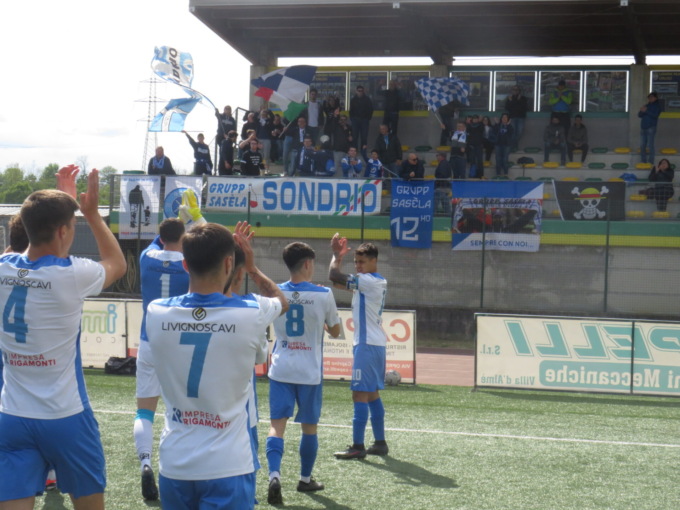 Un gol all’84’ condanna la Nuova Sondrio alla sconfitta contro il Lemine