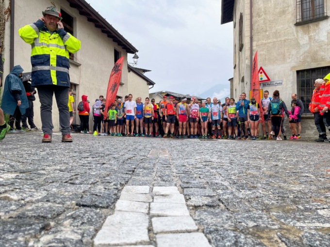 Successo del Trail dei Senté nonostante la pioggia
