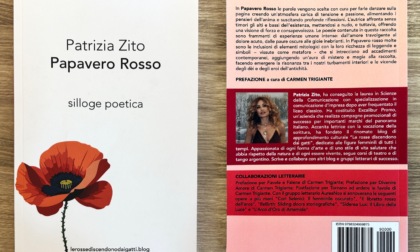 In edicola la prima raccolta di poesie di Patrizia Zito "Papavero rosso"