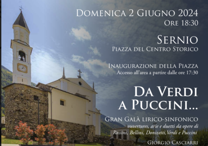 Festa della Repubblica con un Galà musicale a Sernio