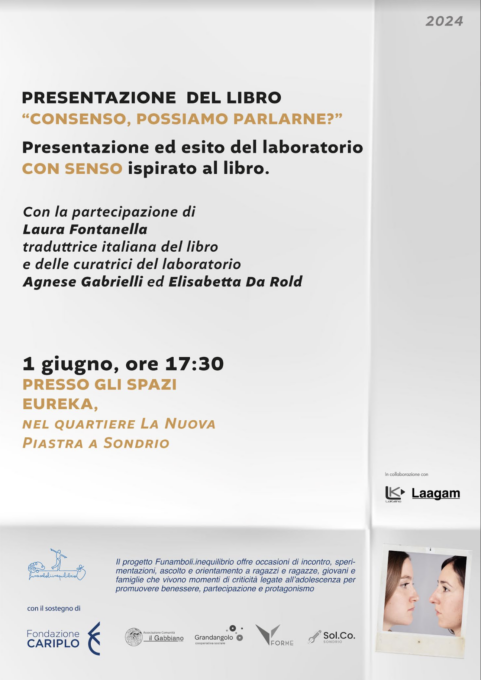 Incontro a Sondrio: Laura Fontanella presenta “Consenso, possiamo parlarne?” di Justin Hancock
