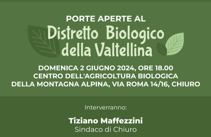 Distretto Biologico: Porte aperte al Centro dell’agricoltura biologica il 2 giugno