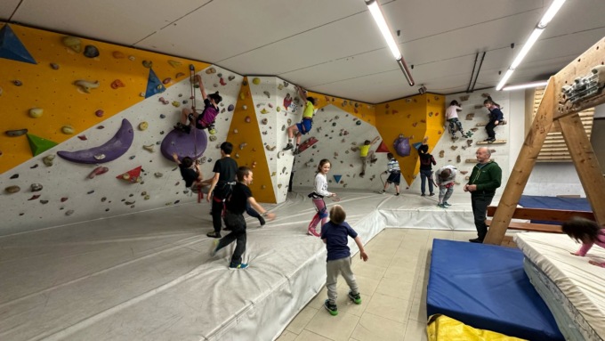 Corso di arrampicata per i ragazzi