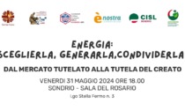 Comunità energetiche rinnovabili e solidali, un incontro a Sondrio