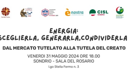 Comunità energetiche rinnovabili e solidali, un incontro a Sondrio