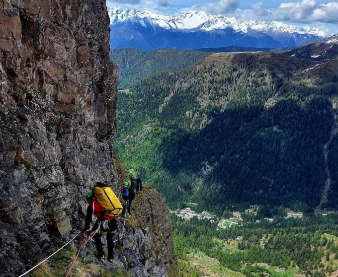 Due giornate di formazione roccia: esercitazione del Soccorso Alpino 
