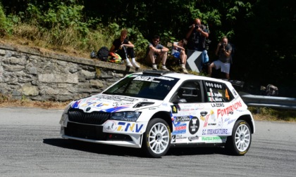 Rossetti-Fancoli chiudono al comando il primo giorno di gara del 67esimo Rally Coppa Valtellina