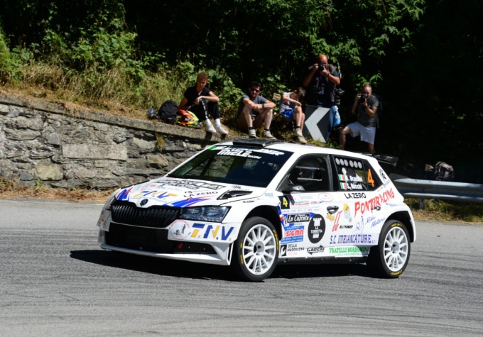 Rossetti-Fancoli chiudono al comando il primo giorno di gara del 67esimo Rally Coppa Valtellina