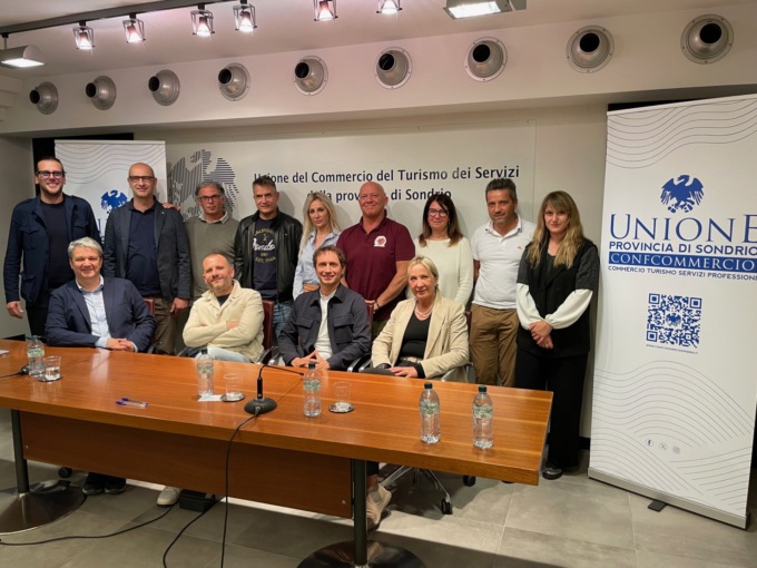 Nuovo presidente per i Commercianti di Sondrio e del mandamento