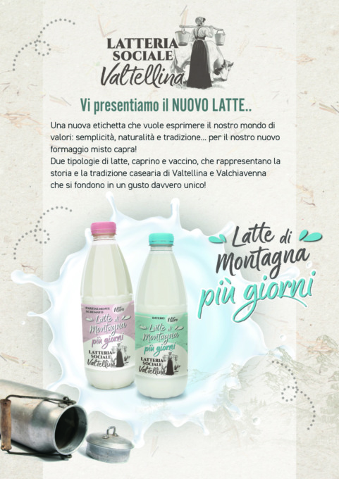 Il Latte di Montagna ha una conservazione più lunga