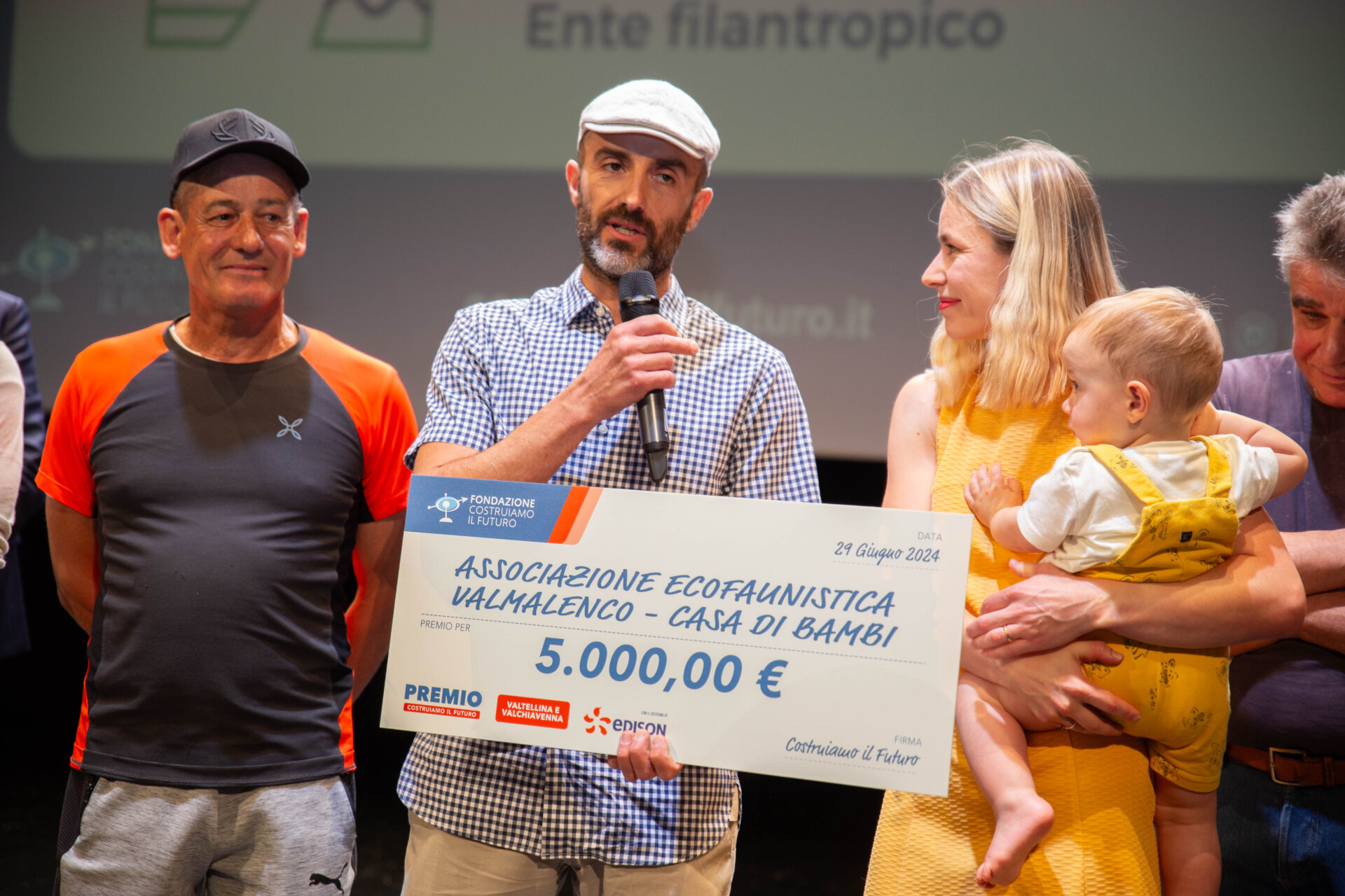 Premiazione Associazione Ecofaunistica Valmalenco