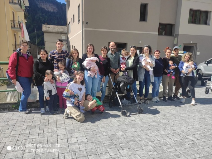 Incontro con il secondo gruppo di neonati