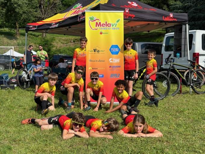 Giovanissimi del Melavì Tirano Bike in gran spolvero a Mantello nella quinta tappa del circuito Asso Bike Junior