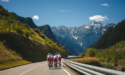 Ivan Basso ritrova Bormio con la sua Polti-Kometa: “Qui i nostri ragazzi allenano anche i loro sogni”