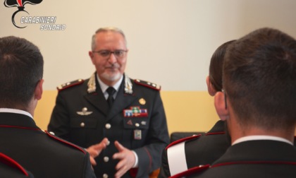 Il Generale De Riggi incontra i nuovi Carabinieri in Provincia di Sondrio