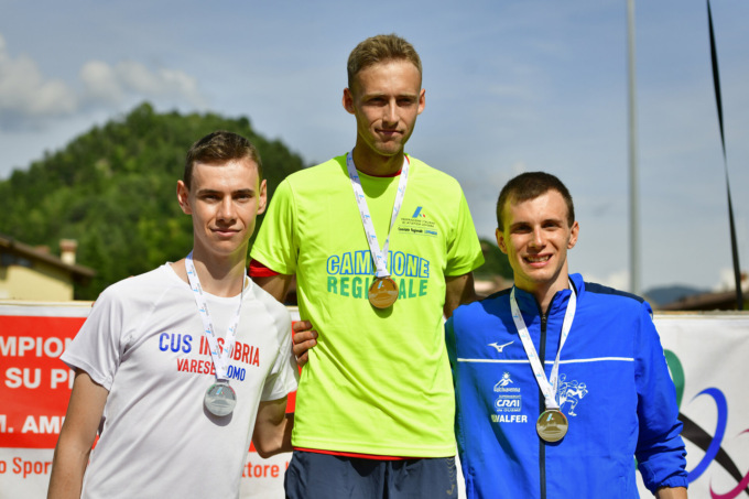 Valtellinesi in luce ai Campionati Regionali Juniores e Promesse su pista