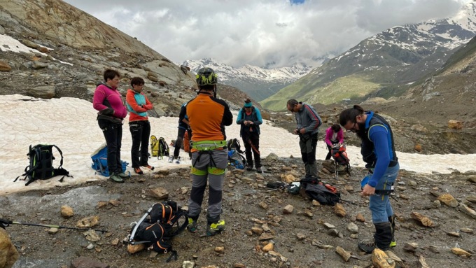 Arrampicata su ghiaccio con il Cai