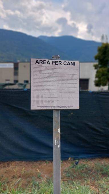L’area cani è nuovamente aperta