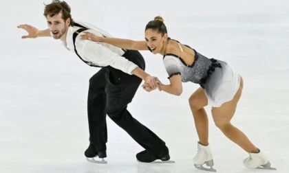 Atleti di fama internazionale all'Ice skating show