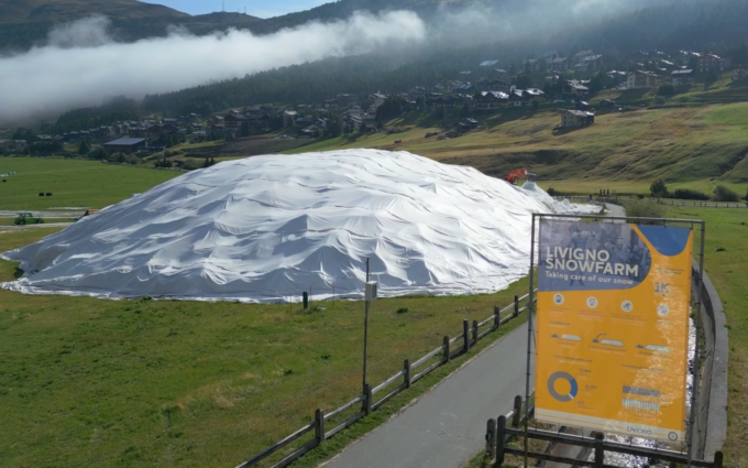 Gare di sci di fondo a Livigno in piena estate? Tutto merito della tecnica dello snow farming