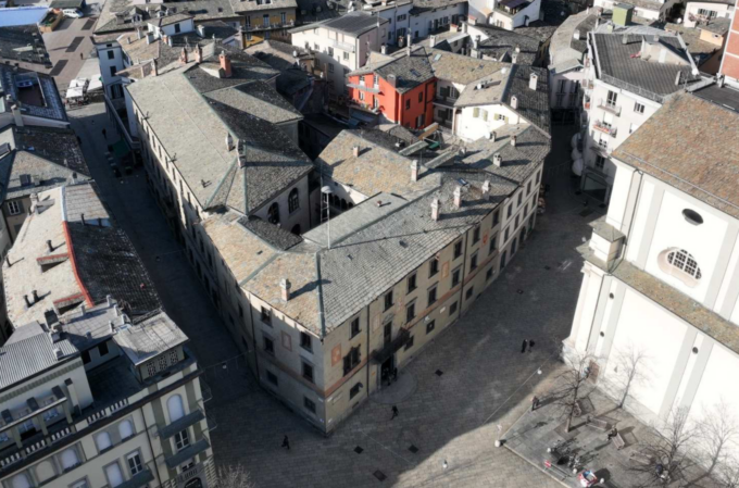 Intervento per il risparmio energetico di Palazzo Pretorio a Sondrio