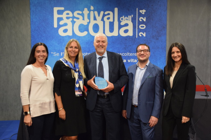 Stefano Cetti premiato come Manager Servizio Idrico