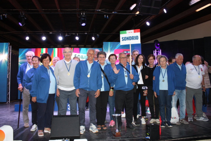 Olimpiadi 50&Più, valtellinesi sugli scudi
