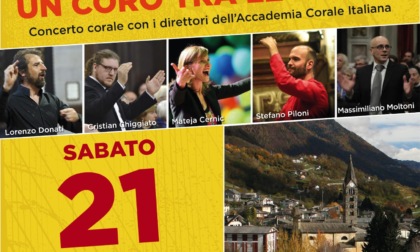 A Tresivio "Un coro tra le mani" con i maestri dell'Accademia Corale Italiana