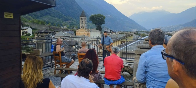 Ozzella, un concerto unico sul tetto