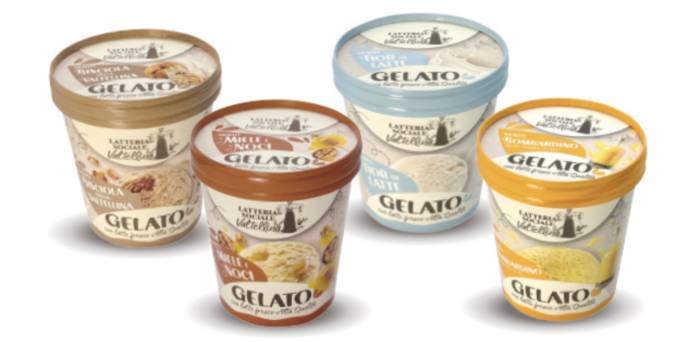 Gelato artigianale con latte fresco di montagna: la novità estiva della Latteria Sociale Valtellina di Delebio