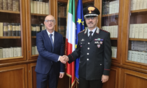 Il Prefetto Roberto Bolognesi riceve in Prefettura il nuovo Comandante Provinciale dei Carabinieri, Col. Giuseppe Bivona