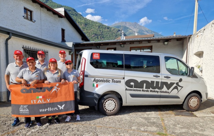 Bene i valtellinesi ai Mondiali di Nordic Walking