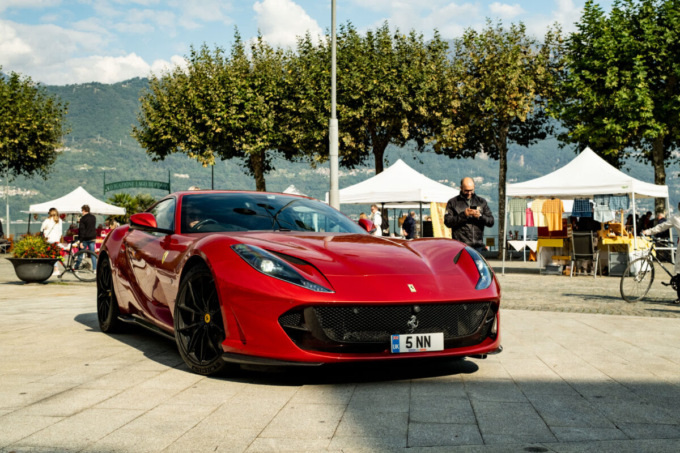Auto da favola protagoniste in Alto Lago: spettacolo straordinario
