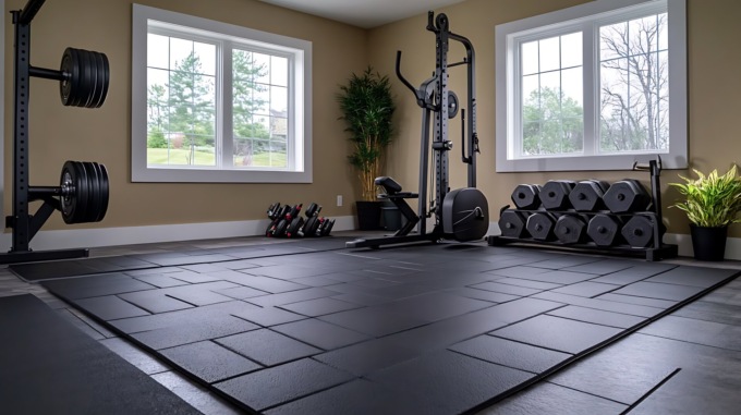 Pavimentazione gommata antitrauma per palestra e garage gym: la soluzione ideale per proteggere i tuoi spazi e attrezzature