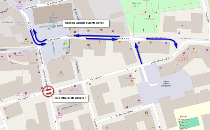 Via Cesura: da lunedì al via i lavori di rifacimento del manto stradale