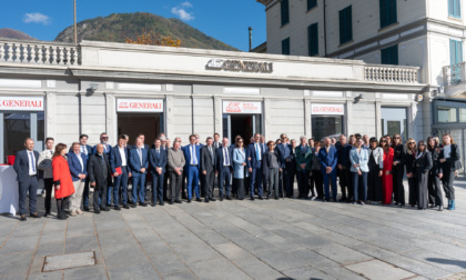 I vertici di Generali Italia a Sondrio per inaugurare "Spazio Garibaldi" di Generali Sondrio Garibaldi - Schena 1936