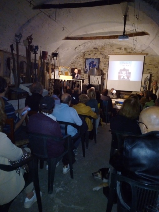 Da Alcantino successo per la presentazione del libro “Conrad l’infame” di Enrico Beretta