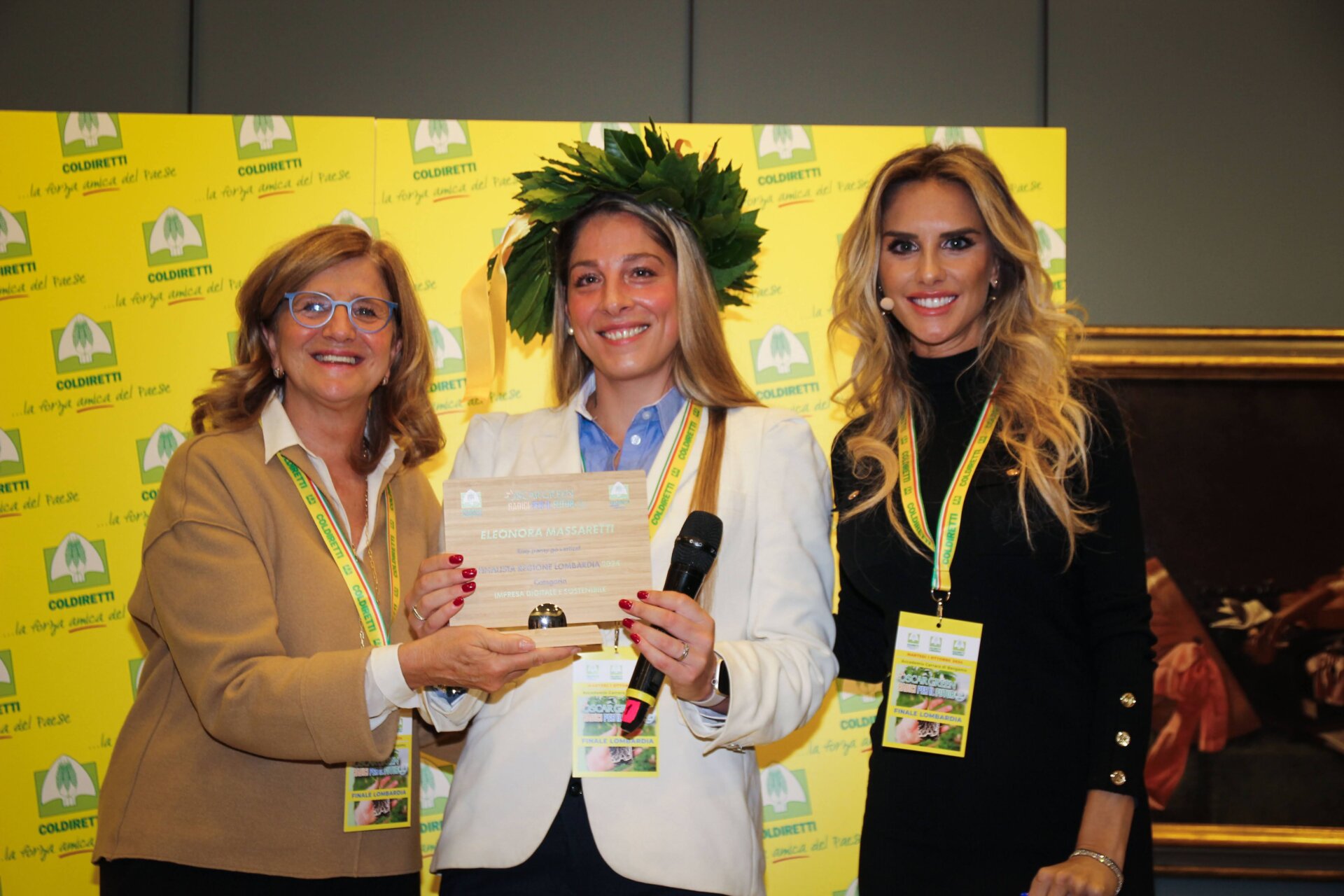 Premiazione Eleonora Masseretti_BG con Elena Carnevali