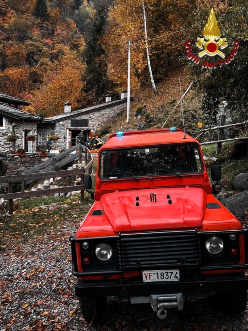 Teglio: salvato un bambino ferito nel bosco