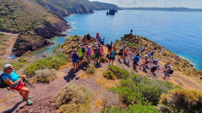 Il Cai Valfurva si spinge a Sud-Ovest della Sardegna fino alla Costa delle Miniere