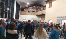 Gran bel Party con lo sci alpinismo