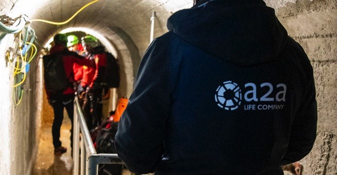 Soccorso in diga, l’addestramento a Isola