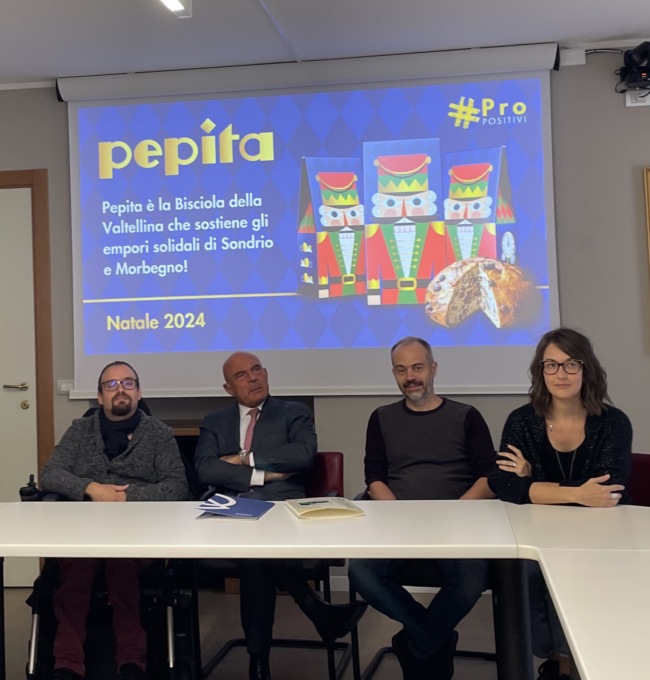 La Bisciola Pepita per sostenere gli empori di Sondrio e di Morbegno