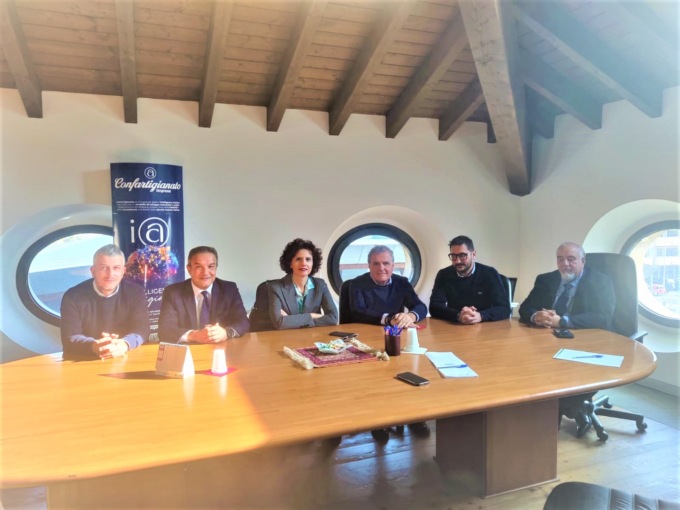 Il Prefetto di Sondrio a confronto con i vertici di Confartigianato Imprese Sondrio
