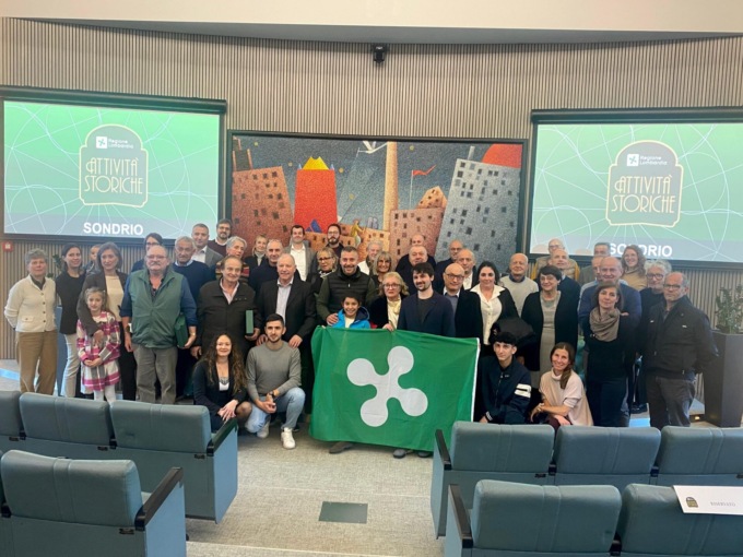 Premiate 29 nuove attività storiche in Provincia di Sondrio