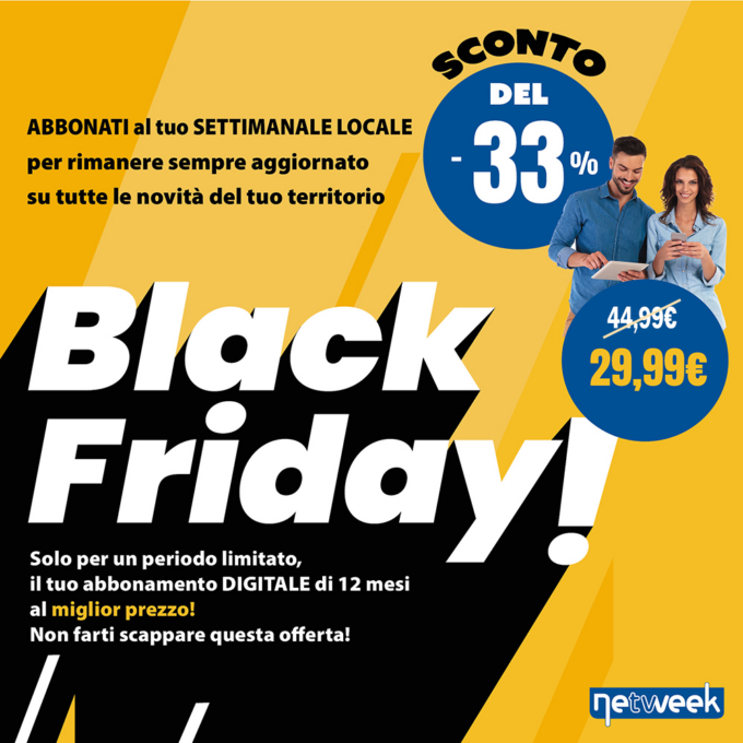Abbonati all’edizione digitale di Centro Valle: sconto del 33%